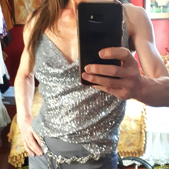 Zara sequin camisole - Picture 3 of 6